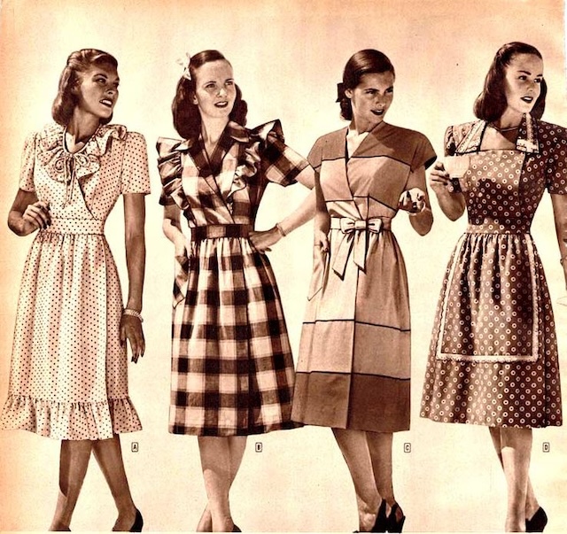 A Nostalgic Journey to 40s Classic Fashion