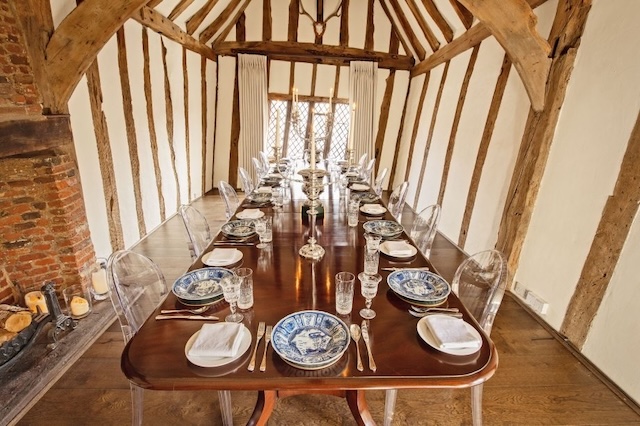 Lavenham’s Crooked House stands as a symbol of the town’s prosperous wool trade past.