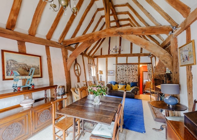 Timber-framed and quirky, the Crooked House perfectly captures England’s medieval history.