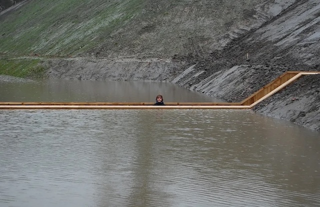 The Moses Bridge reflects the perfect balance between modern design and historical preservation