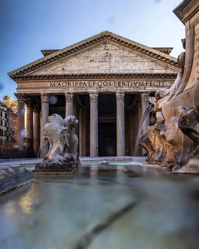 The Pantheon Became a Church