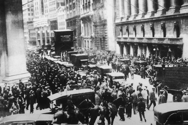 October 29, 1929: The Stock Market Crash