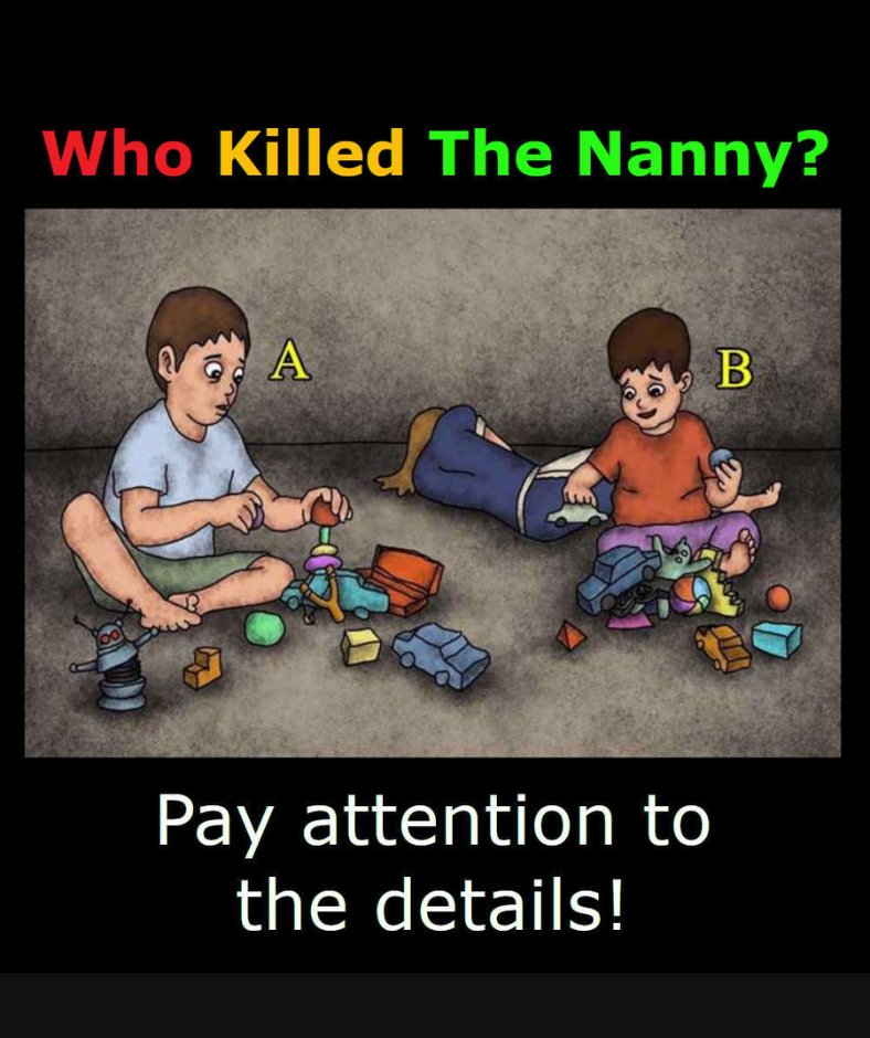 The Riddle: Who Killed the Nanny?