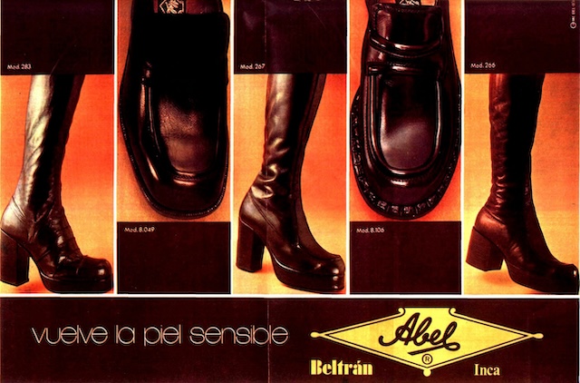 Platform shoes were a staple of teenage fashion in high schools during the 1970s.