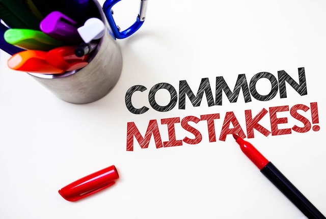 Common Mistakes People Make