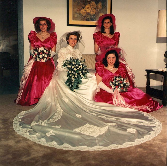 The Resurgence of Retro Wedding Dresses from the 80s and 90s