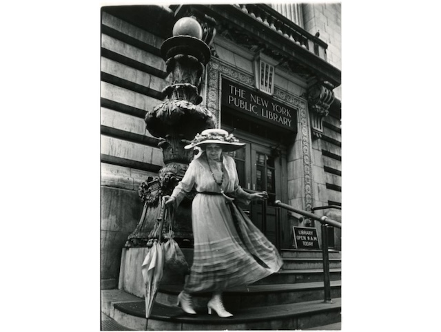 Stepping Out in Style: The New York Public Library as a Fashion Backdrop