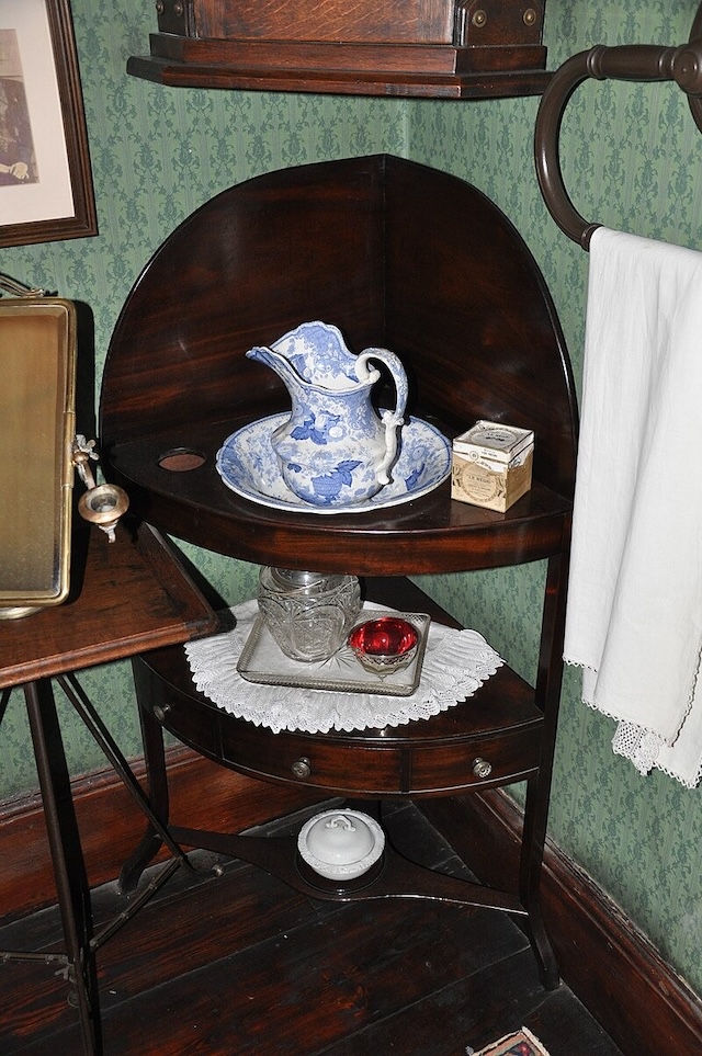 “Dr. Watson’s Room”, washstand