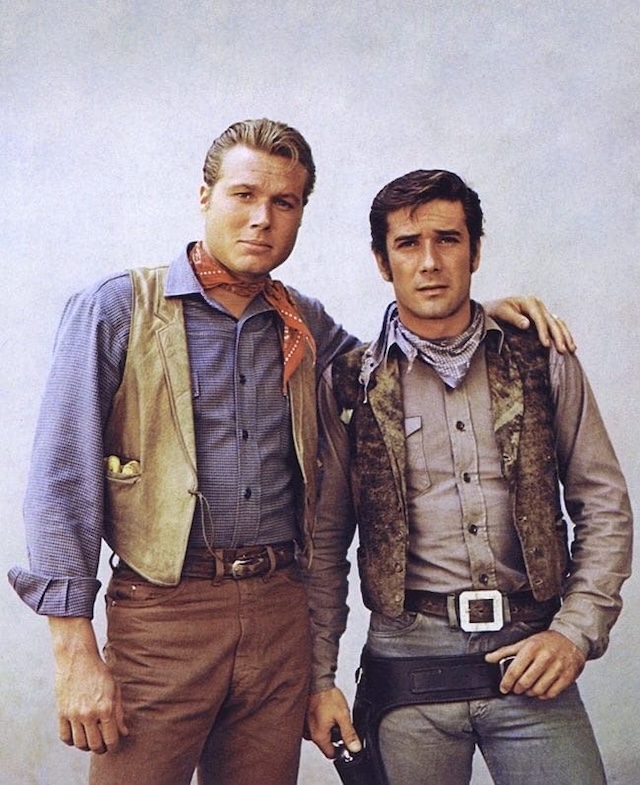 John Smith and Robert Fuller, the dynamic duo of “Laramie.”