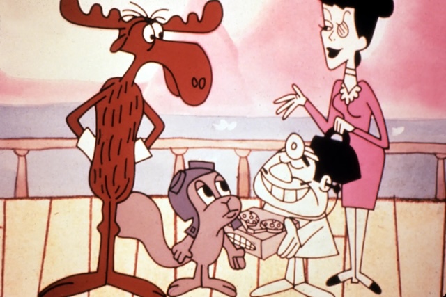 Bullwinkle and Rocky face off with their arch-enemies, Boris Badenov and Natasha Fatale, in another humorous and unpredictable episode