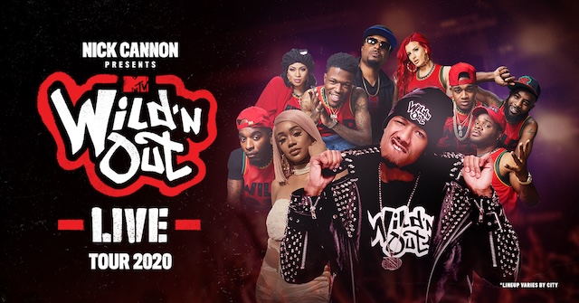 Wild ‘N Out Live Tour 2020 – Nick Cannon and his talented cast, keeping the comedic battle rap spirit alive with live performances, showcasing why this MTV classic continues to resonate with audience