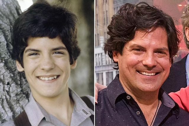 Matthew Labyorteaux as Albert Ingalls - A comparison of Matthew Labyorteaux as Albert Ingalls, the adopted son of the Ingalls family, and his more recent photo, showing his enduring smile.