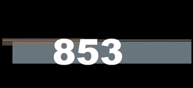 The Solution Revealed - The correct three-digit code '853' displayed as the answer to the puzzle