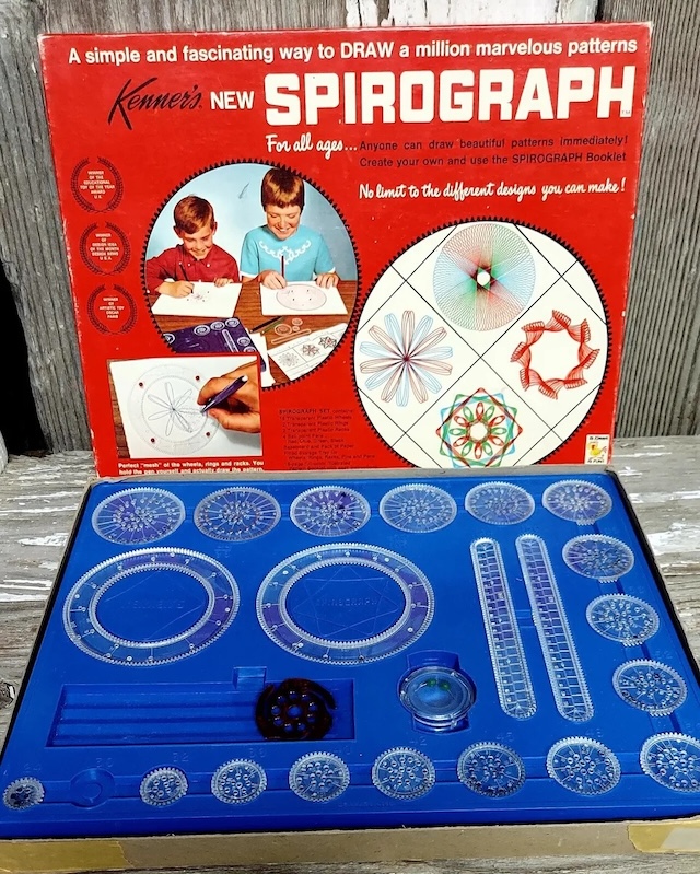 Kenner's New Spirograph: A childhood favorite that turned doodles into intricate masterpieces