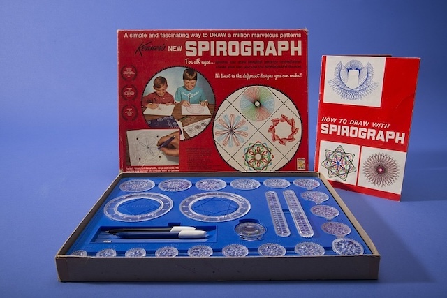 Kenner's Spirograph set – where art and geometry met to create magic!