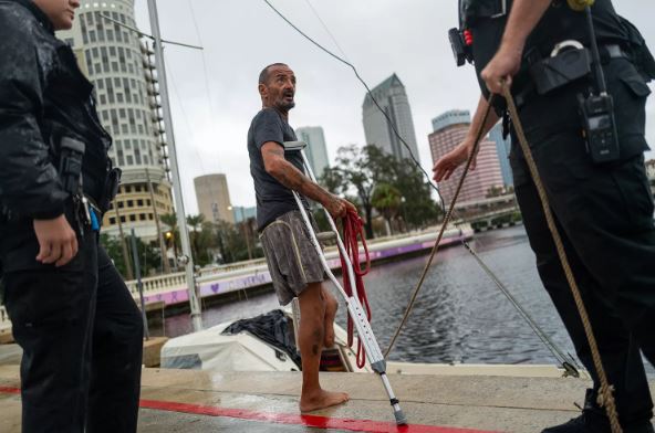 "Lieutenant Dan" with the Tampa Police