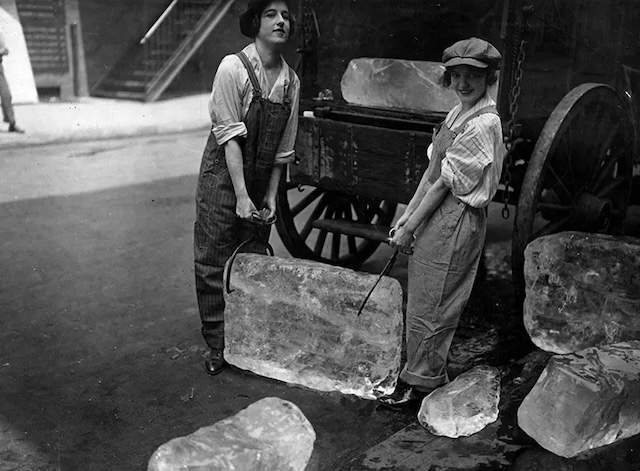 Breaking stereotypes, these women hauled ice blocks in a time when 'manual labor' wasn’t just a man's domain