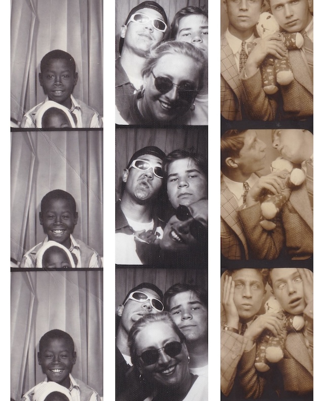 Friends capture fun and laughter in these playful photobooth moments