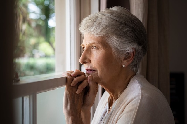 Staring out the window, she wonders where it all went wrong. The love she gave now feels like a distant memory