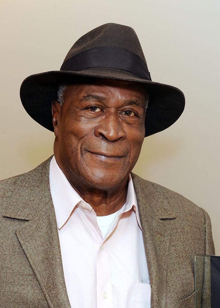 A tribute image to John Amos, highlighting his remarkable journey from 1939 to 2024. A true television legend, rest in peace