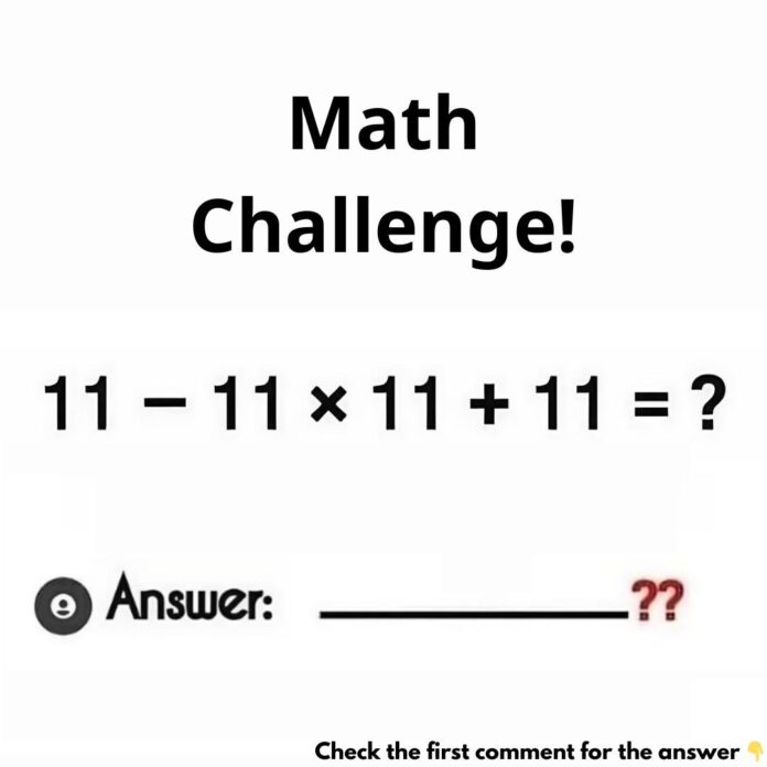 Can you solve this math challenge? Use your problem-solving skills and share your answer!