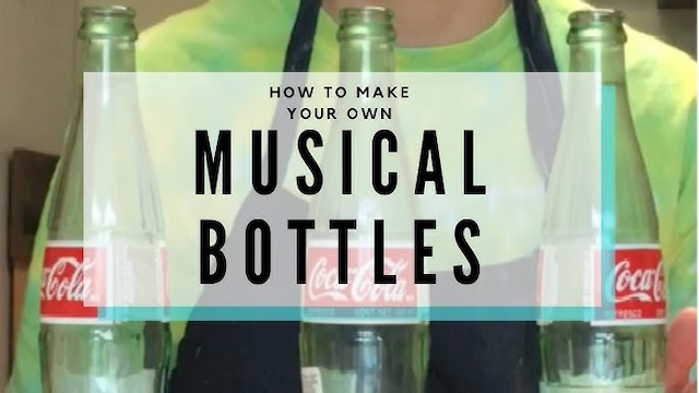 Make your own music from bottles! A DIY project that brings back memories of creative childhood play