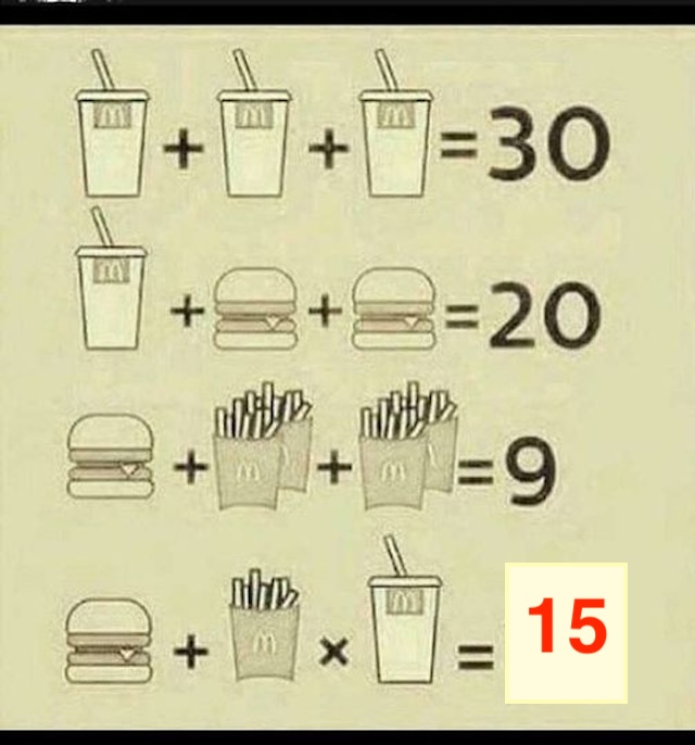 The answer is 15! Did you get it right? Check out the detailed steps and find out how