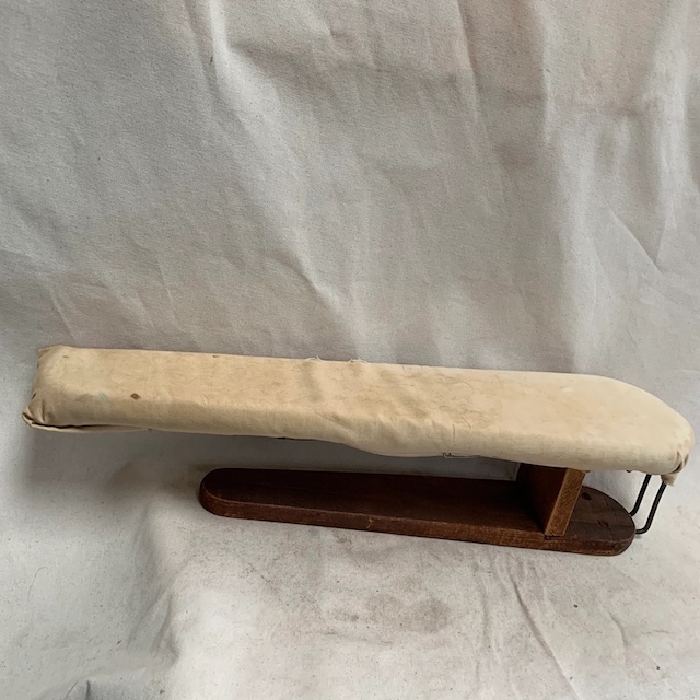 Did you know? This vintage sleeve ironing board made its way into almost every home in the past, helping create crisp, clean lines for dress shirts