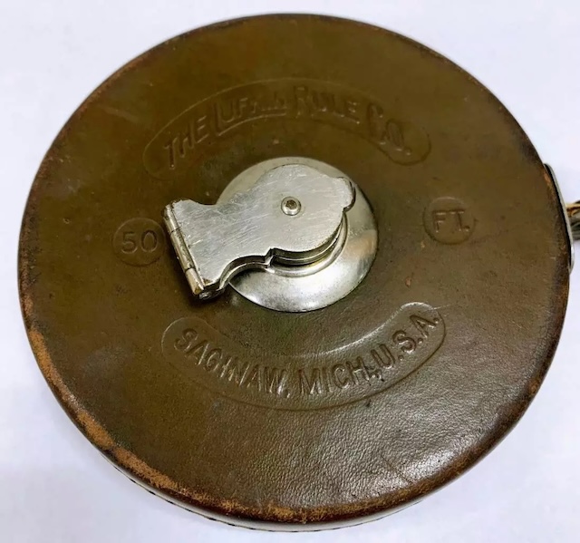 Manufactured by the Lufkin Rule Company in Saginaw, Michigan, this iconic tool was the pride of American engineering, designed for accuracy and longevity