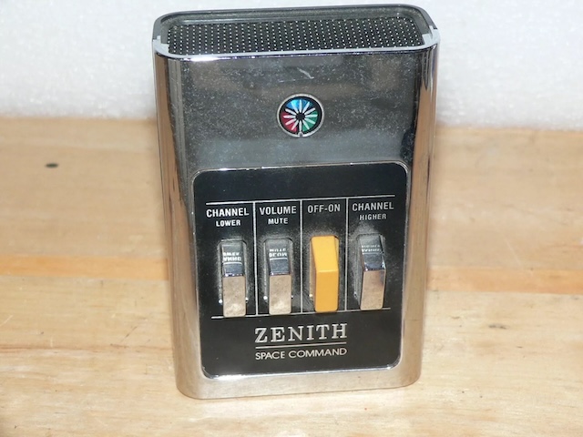 The Vintage Zenith Space Command 400, a predecessor in the Space Commander series, offered similar functionality with a refined look and minimal controls for television convenience