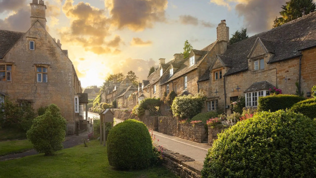 In the Cotswolds, Ellen and Portia have found not just seclusion but a vibrant community of like-minded celebrity neighbors.