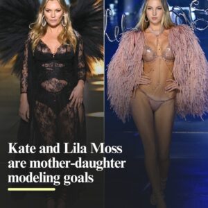 Kate and Lila Moss Shine as Mother-Daughter Icons at Victoria's Secret Fashion Show 2024