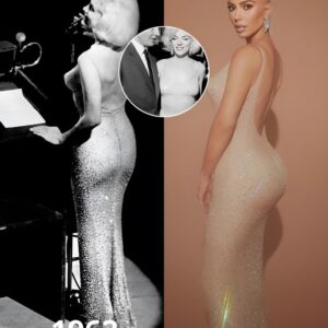 Kim Kardashian Revives an Icon: The Bold Choice to Wear Marilyn Monroe’s Legendary Dress at the Met Gala