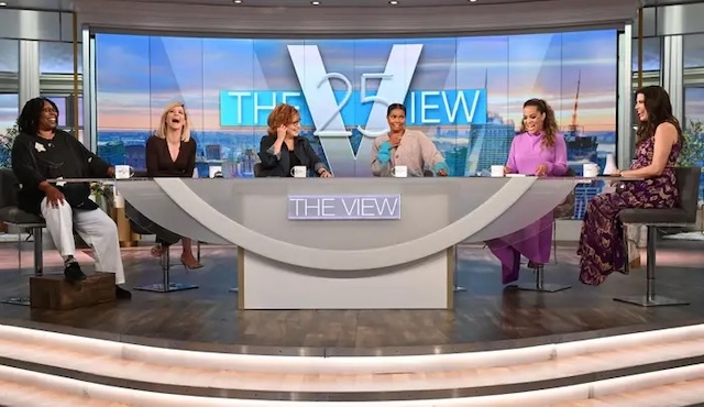 The latest panel of The View hosts during a lively taping, showcasing a mix of personalities discussing the biggest issues of the moment