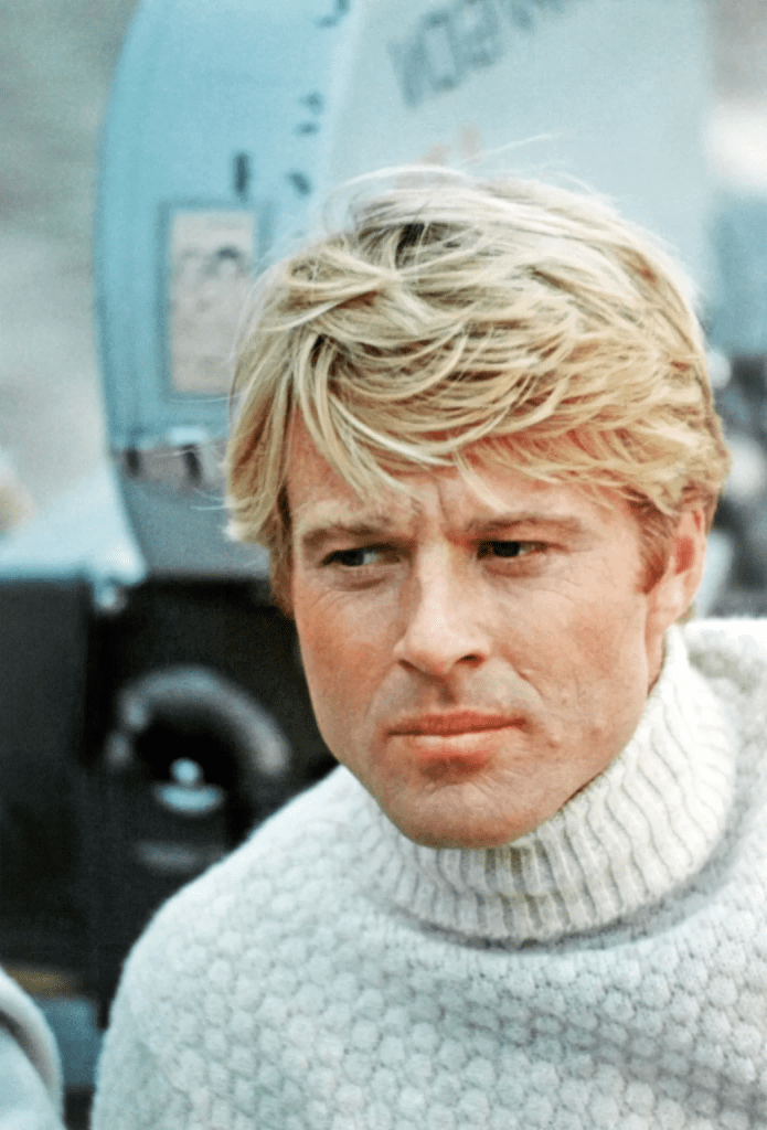 Redford’s effortless charm on set, creating cinematic magic in "Out of Africa."