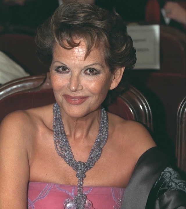 Claudia Cardinale attends the Lumières de Paris Awards ceremony on January 14, 1999, in Paris, France