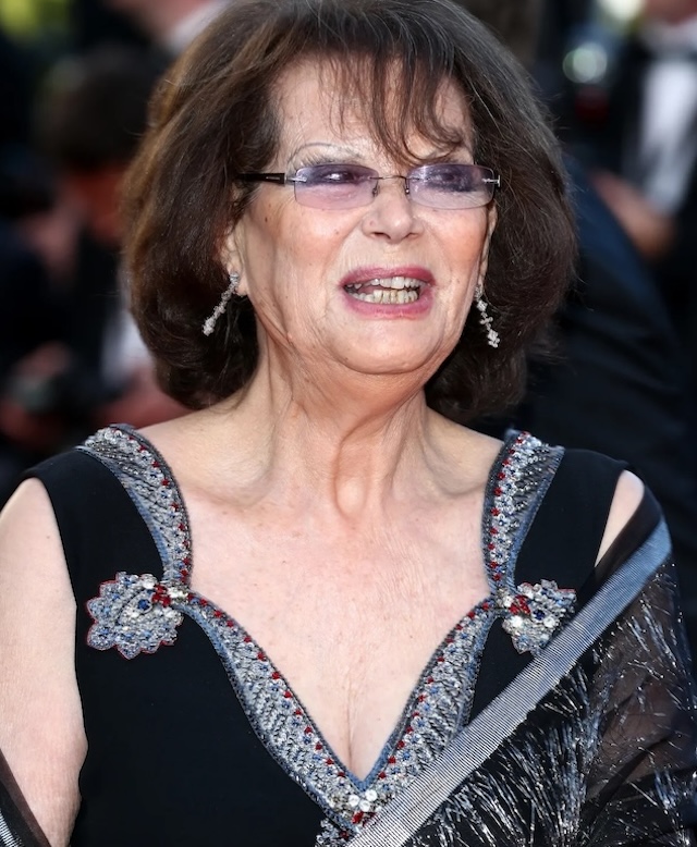 Claudia Cardinale attends the premiere of "Inside Out" in 2015