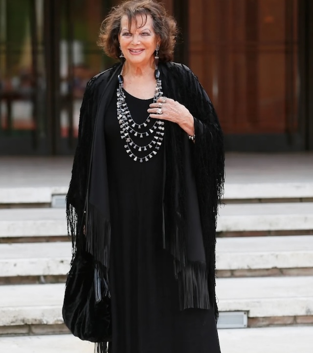 Claudia Cardinale at the screening of "Italiani Brava Gente" during the 13th Rome Film Fest on October 27, 2018, in Rome, Italy