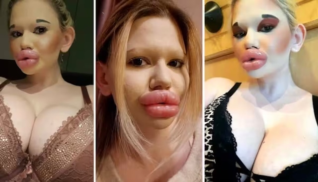 Living with her newly enlarged lips, Andrea embraces her bold look while still facing the challenges of her unique appearance