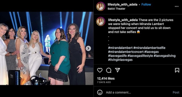 Calin and friends share the selfie that caught Lambert's attention, adding context to the incident that fueled the 'selfie backlash