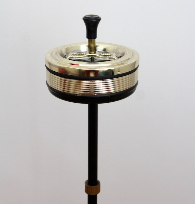 A must-have for social gatherings in the past, this ashtray stand was the center of conversation and camaraderie.