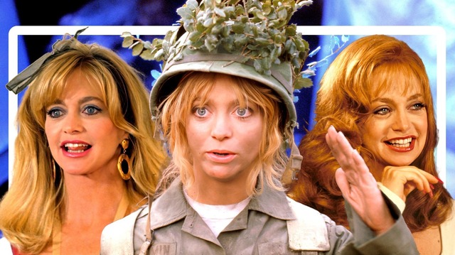 A vibrant collage showcasing Goldie Hawn's iconic roles that shaped her career in Hollywood.