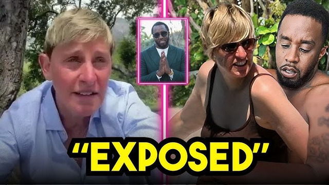 A viral image circulating online, speculating on Ellen's connection to the party.