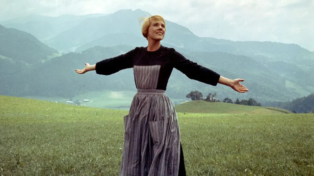 Andrews captivated global audiences as Maria von Trapp in The Sound of Music