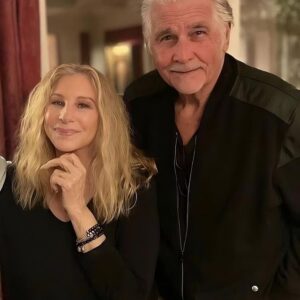 Barbra Streisand and James Brolin radiate warmth as a couple, showing the strength of their enduring bond.