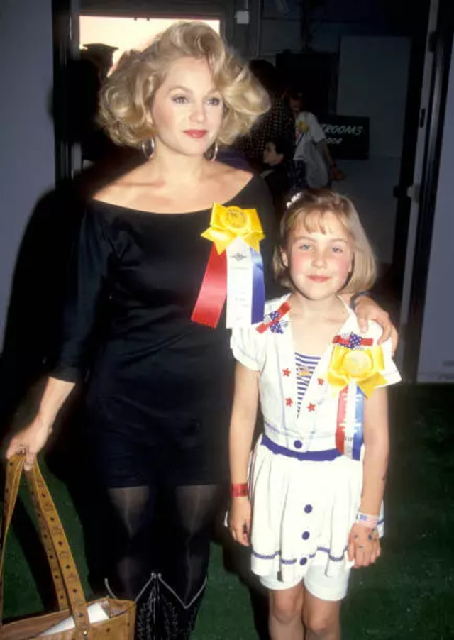 Charlene Tilton and daughter Cherish Lee at the Permanent