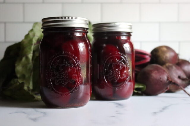 Pickled beets are an excellent way to combine health and flavor