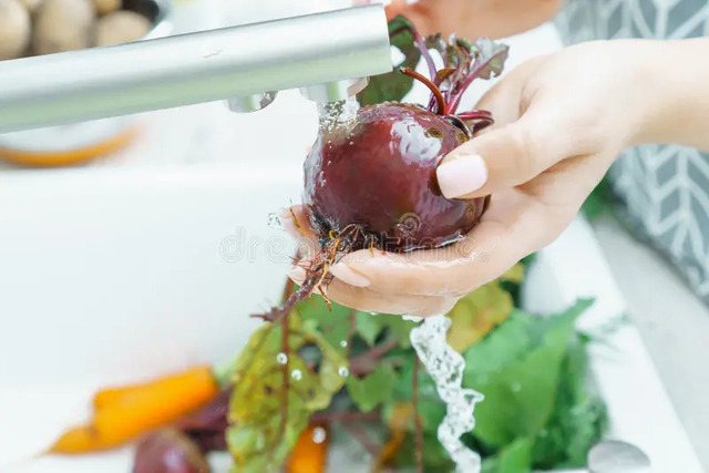 Step 1: Cleaning and Preparing the Beets