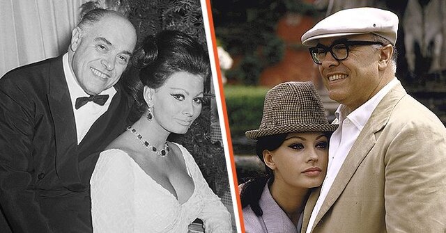 While Loren was often paired with Hollywood’s most eligible leading men, her heart belonged to one person—Carlo Ponti