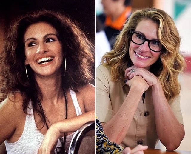 Over time, Julia Roberts still shines with her beauty